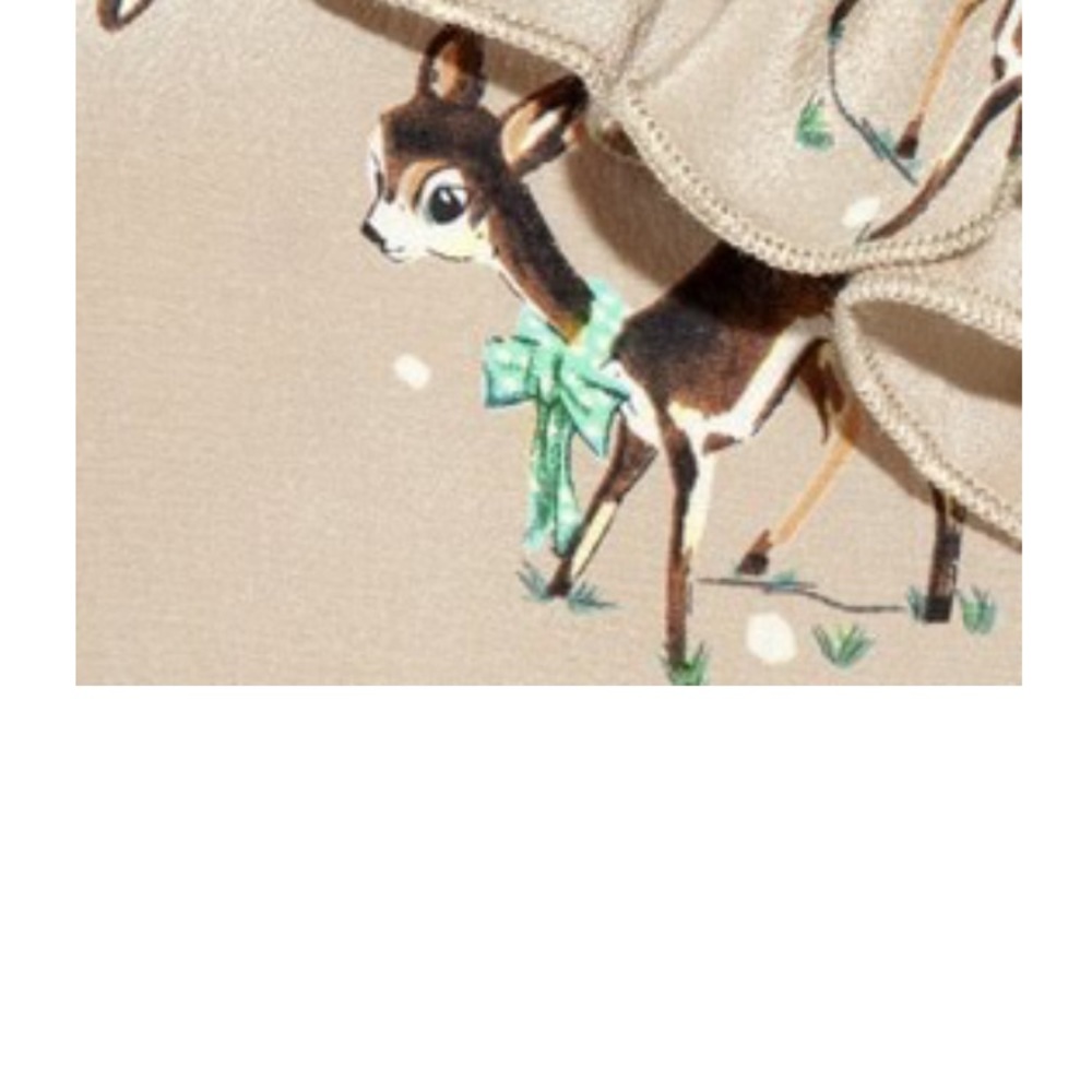 Paul & Joe sister silk Herman deer print blouse